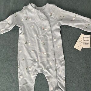 NWT Goose print footie pjs from Nordstrom